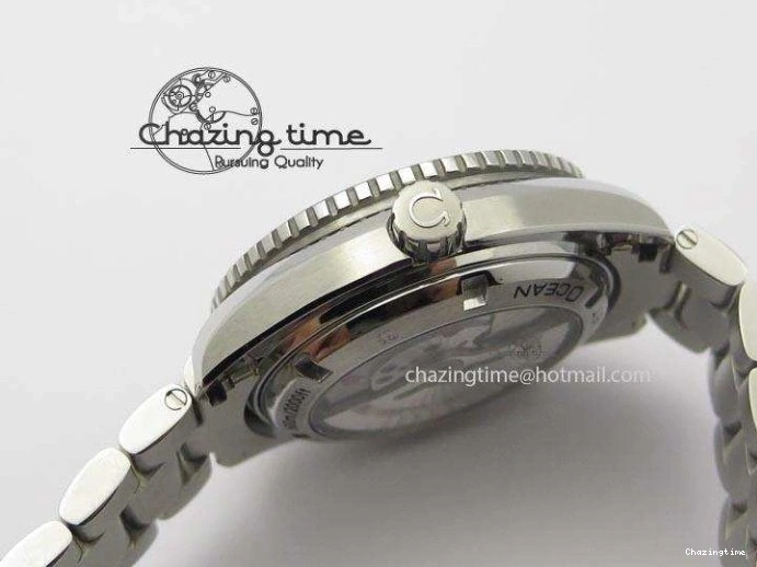 0127 Planet Ocean SS Bp Maker 45mm Orange Bezel On SS Bracelet A DailyWear 8216